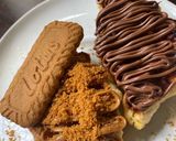 Foto langkah ke 3 dari resep Croffle (croissant waffle).