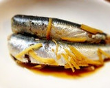 A picture of step 6 of Sardines Simmered in Soy Sauce.