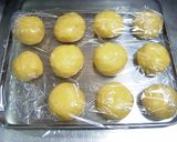 A picture of step 6 of Melon Bread Cookie Dough.