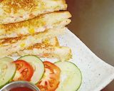 वेजिटेबल मयो सैंडविच (Vegetable mayo sandwich recipe in hindi) रेसिपी चरण 3 फोटो