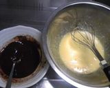 A picture of step 2 of Easy Molten Chocolate Cake.