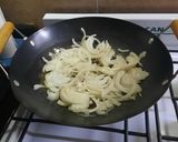Foto del paso 3 de la receta: Hígado al wok con albahaca
