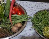 भोगीची भाजी (bhogichi bhaji recipe in marathi) रेसिपी स्टेप 1 फोटो 