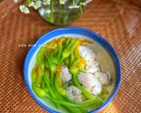 Hình bước làm 3 của món Canh Bông Bí Cá Thác Lác