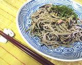 A picture of step 4 of Light and Refreshing Hijiki Seaweed and Tuna Soba Noodle Salad.