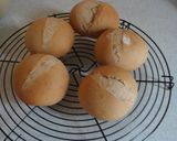 A picture of step 10 of Peter's Black Bread.