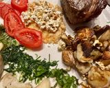 Une image de l'étape 4 de Côte de bœuf, déclinaison de cèpes.