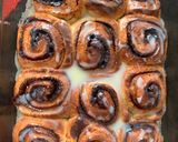 A picture of step 4 of Cinnamon roll.