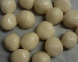 A picture of step 4 of Mizu-Yokan Dango for Girl's Day or Cherry Blossom Viewing.