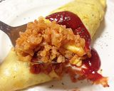 A picture of step 27 of Our Chicken Rice & Omurice.