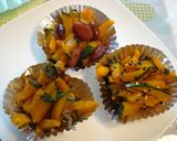 A picture of step 7 of Easy Microwave Kabocha Squash Kinpira for Bentos.