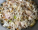 檸檬魩仔魚拌飯的食譜步驟4照片