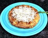 Foto del paso 12 de la receta Tortilla jugosa de berenjena y queso al romero