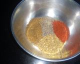 A picture of step 1 of Spicy Aloo veg Burger.