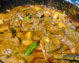 A picture of step 5 of Mutton Biryani.