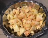 Une image de l'étape 4 de Salade d'ananas à l'orange sanguine et menthe fraîche.