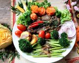 Hình bước làm 3 của món Steak bò sốt phomai