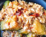 Hình bước làm 3 của món Cà tím Tứ Xuyên (Cà tím Mapo)