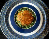 A picture of step 6 of BOTTLE GOURD & ROUND GOURD BHARTA.
