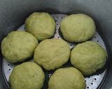 Foto langkah ke 7 dari resep Bakpao Pandan isi Cokelat.