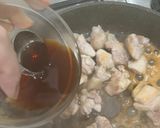A picture of step 5 of Japanese Teriyaki Chicken Pizza.