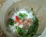 A picture of step 1 of Coconut chutney.