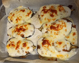 Foto del paso 3 de la receta: Berenjenas rellenas de carne y bechamel