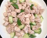 小黃瓜炒雞腿肉的食譜步驟5照片