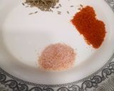 A picture of step 1 of Onion rings pakora.