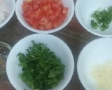 A picture of step 1 of Salsa Salad With Cucumber Wrap.