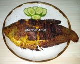 Foto langkah ke 5 dari resep Ikan Gurame Panggang Bumbu Padang.