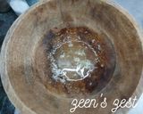 A picture of step 2 of Mutabbal or Roasted Eggplant Dip.