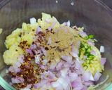 A picture of step 2 of Bread Kachori.