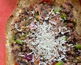 A picture of step 3 of Cheesy Rajma Sandwich.