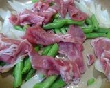 四季豆照燒豬肉片的食譜步驟2照片