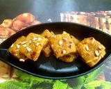 A picture of step 5 of Besan Burfi.