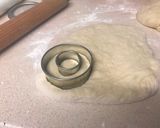 A picture of step 4 of Homemade Yeasted Doughnuts.