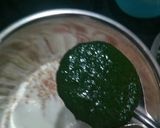 A picture of step 4 of Savory spinach pancake.