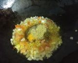 A picture of step 2 of Ragda pattice.