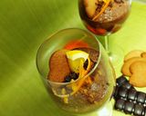 Narancsos csokoládé mousse mézeskaláccsal recept fázis 6 fotója