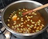 Foto del paso 10 de la receta Tallarines con alcachofas y huevos
