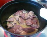 A picture of step 3 of Chicken Giblets Simmered with Butter.