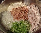 A picture of step 2 of Hot Chicken Salad Sliders.