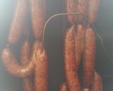 A picture of step 8 of Cajun Smoked Duck Sausage.