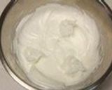 A picture of step 1 of Matcha Chocolate Adzuki Mont Blanc Shortcake.
