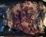 A picture of step 3 of sunshine ribeye steak.