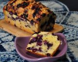 A picture of step 9 of Oil-Free Blueberry Yogurt Cake.