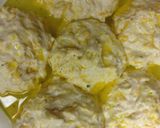 A picture of step 4 of MamaLocks Easy Cheddar Onion Biscuits.