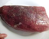 A picture of step 1 of Roast Beef with 3.5 Minutes in the Microwave.