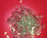 Foto del paso 4 de la receta: Arroz y papas fritas a la albahaca con carne con verduras 🍴😋